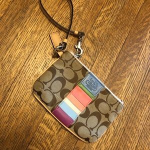 COACH wristlet